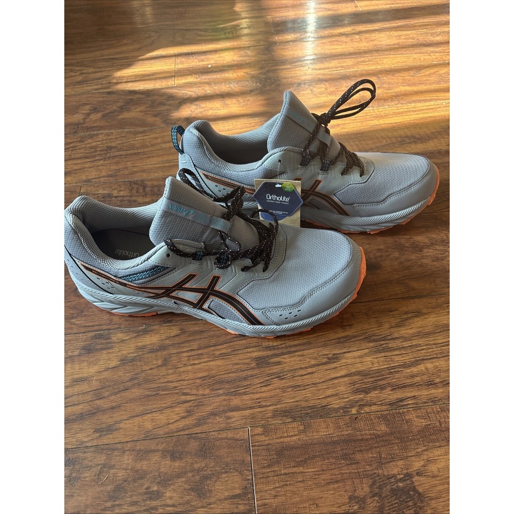 Asics Gel Venture 9 Shoes Sheet Rock/ Sun Peach size US 15